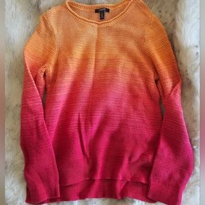 Colorful comfy chaps sweater